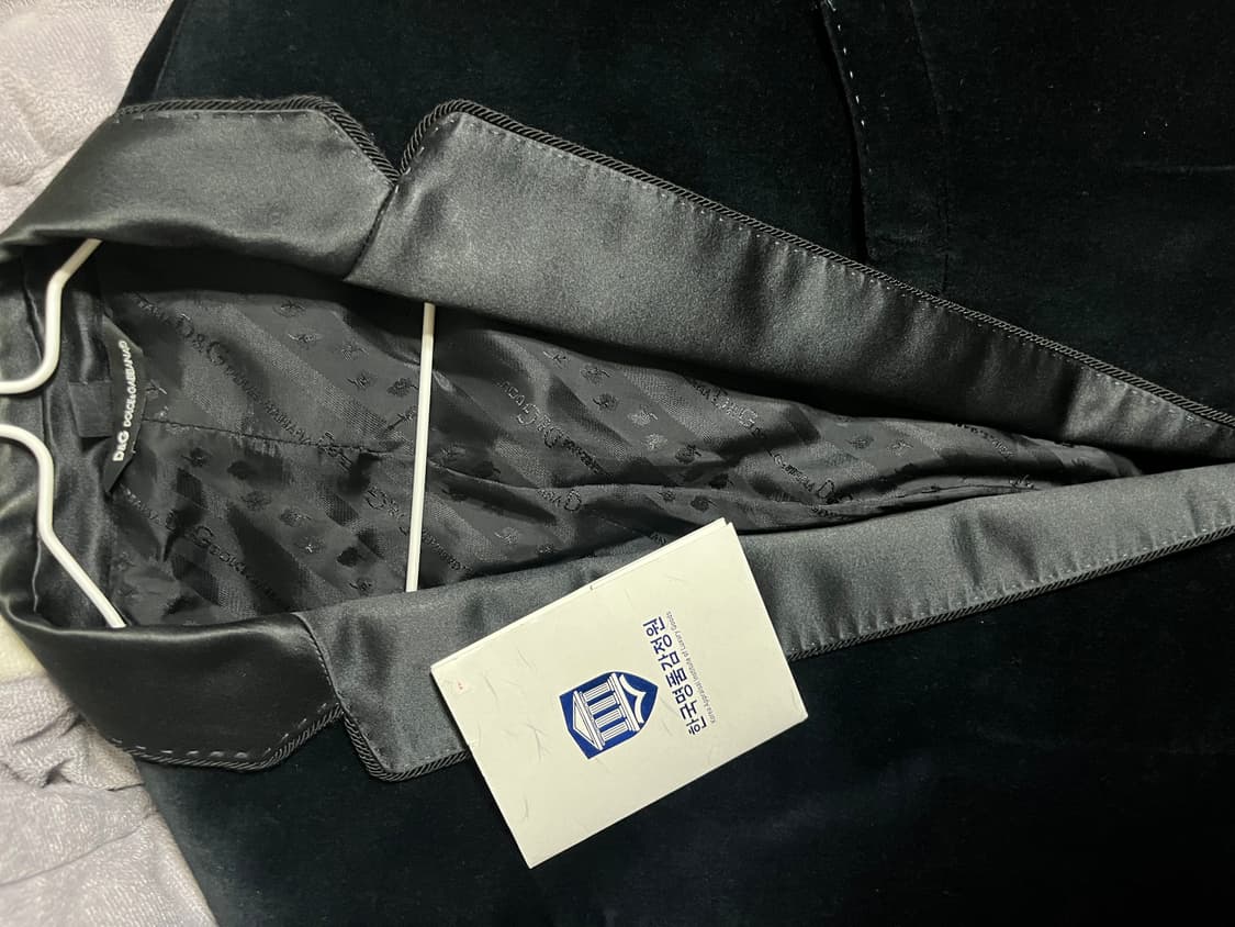 돌체앤가바나 벨루어 아카이브 벨벳 블레이저 상품이미지3