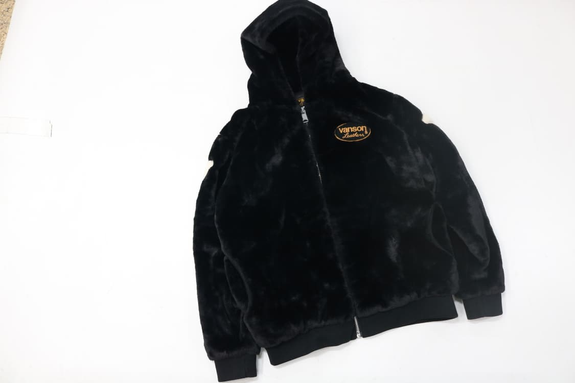 밴슨 스켈레톤 후리스 후드집업 상품이미지5