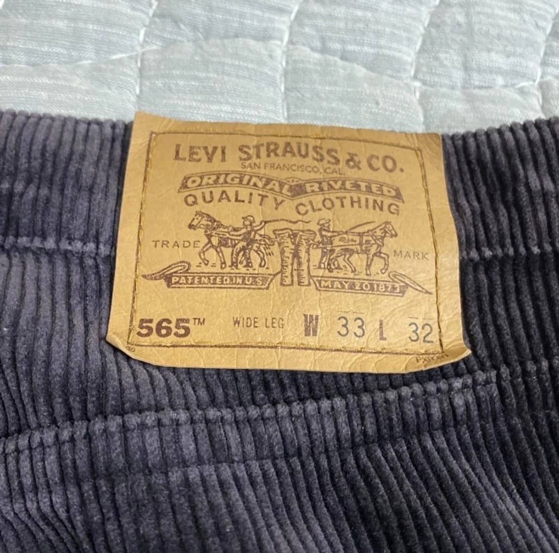 리바이스 미제 565 코듀로이 상품이미지4