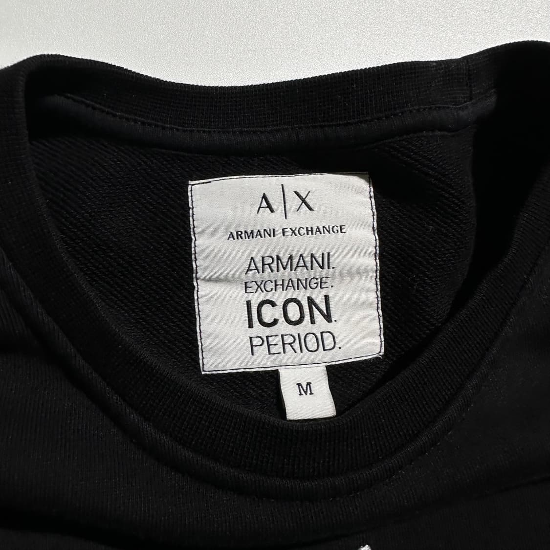 (매장판) 알마니 익스체인지 빅로고 맨투맨 상품이미지4