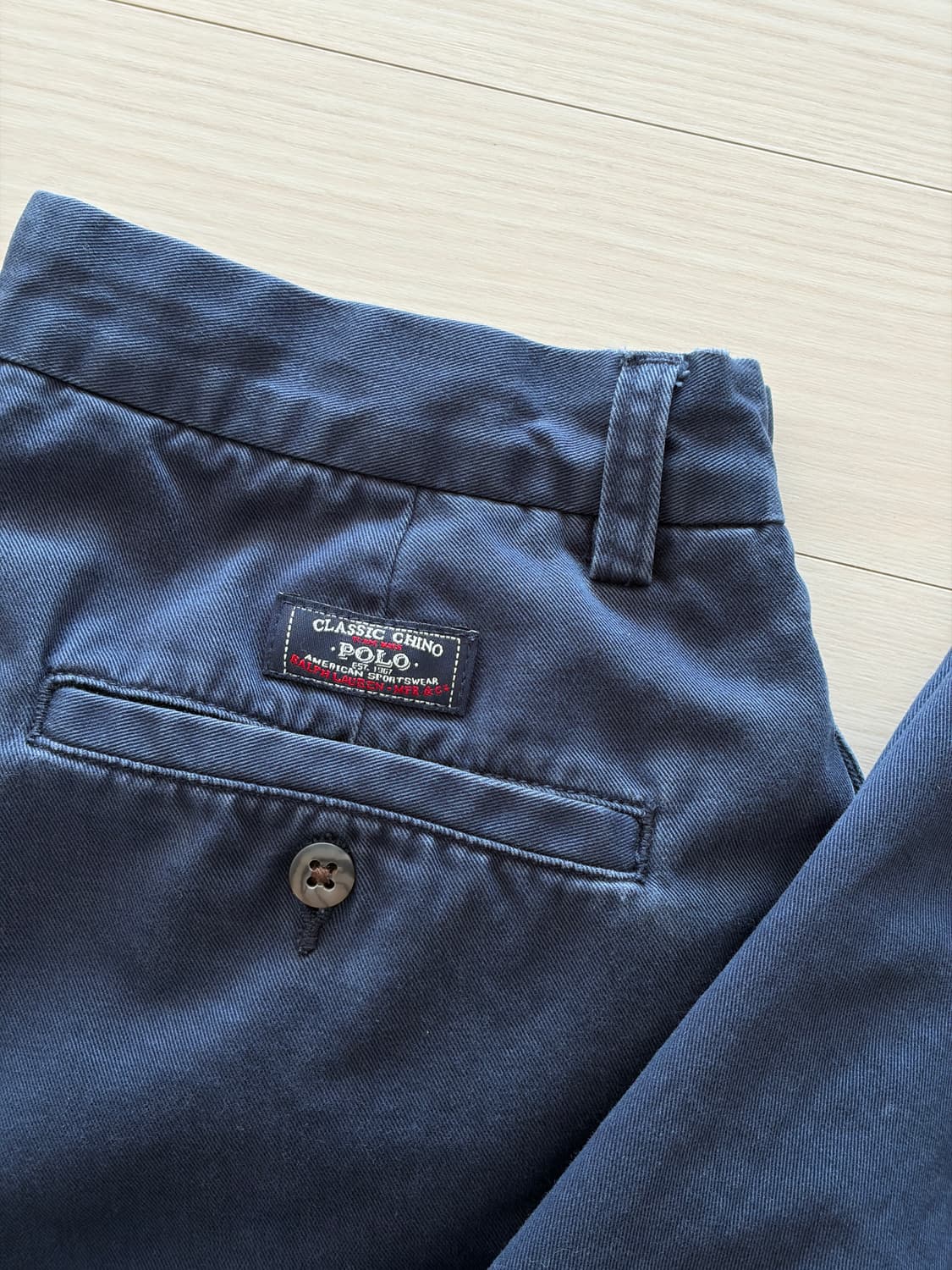 90s 빈티지 폴로 랄프로렌 투턱 치노 팬츠 30 상품이미지1
