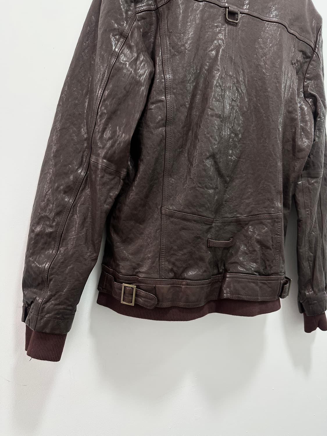 Italy sheepskin tanning gimmic high neck 상품이미지10