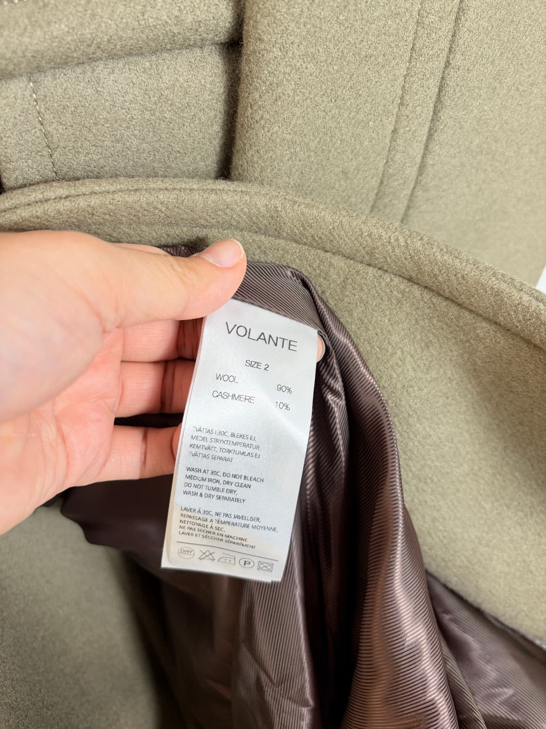 볼란테 캐시미어 더블 롱코트 상품이미지5