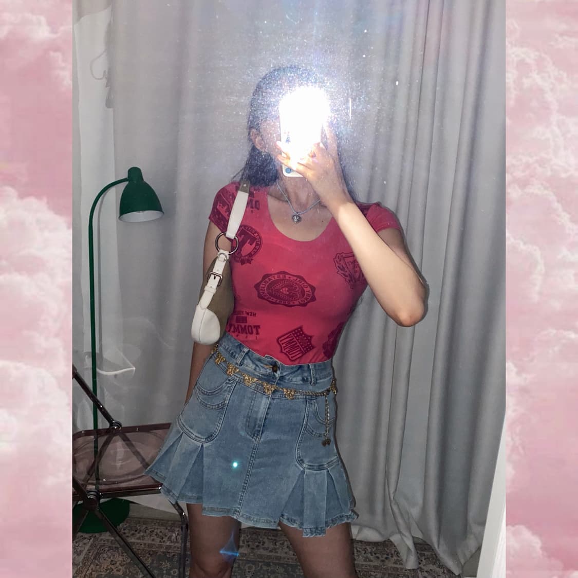 타미걸 핑크 펑크 티셔츠 상품이미지3