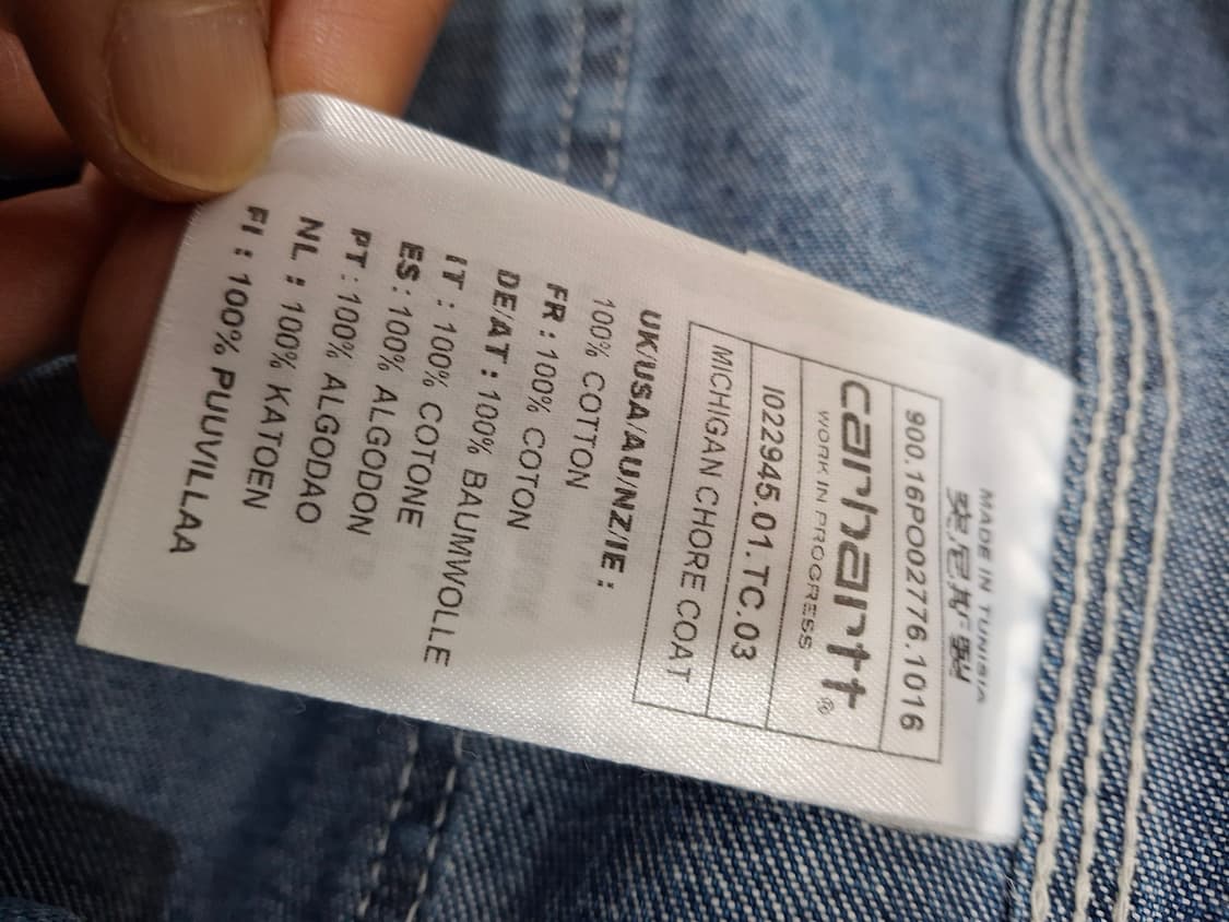 칼하트청자켓  ( M ) 상품이미지3