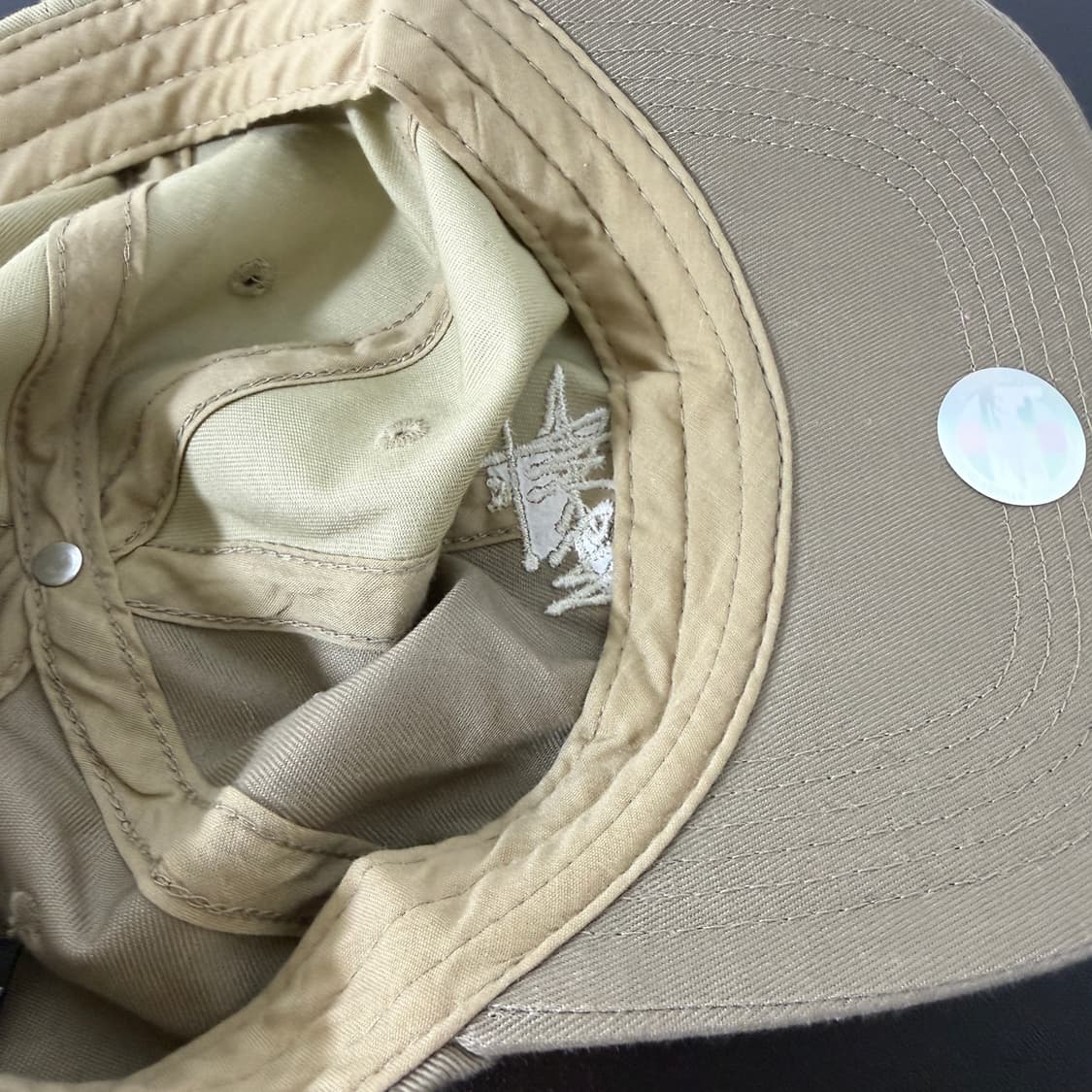 스투시 스탁 캔버스 로우 프로캡 라이트 볼캡 상품이미지5