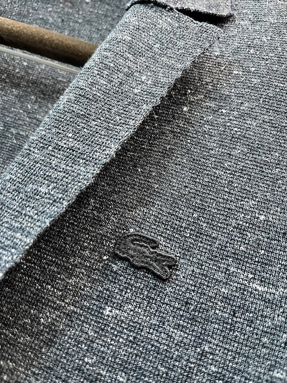 95-100) 라코스테 블랙크록 린넨 가디건  상품이미지4