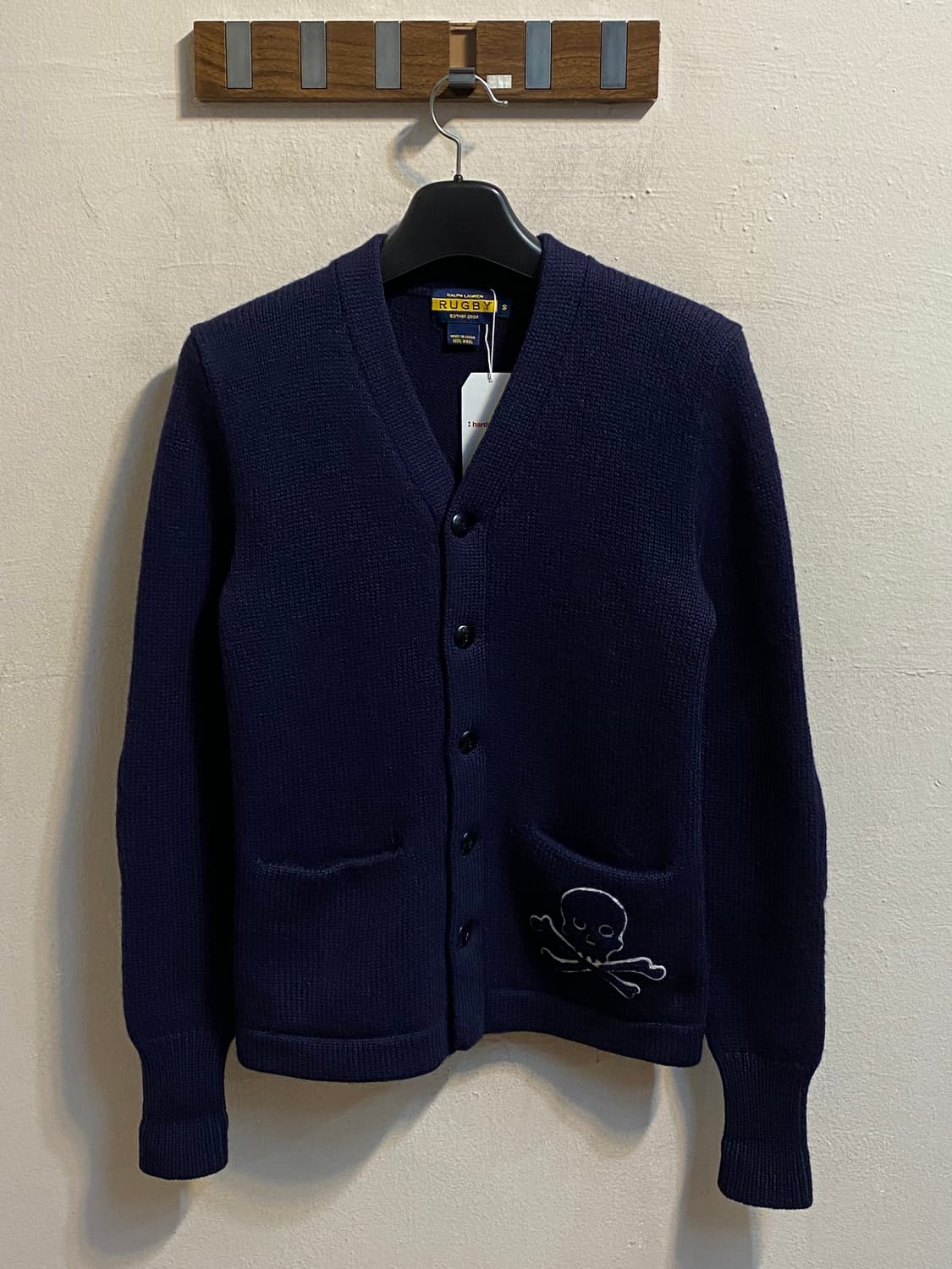 폴로 랄프로렌 럭비 울 가디건 상품이미지1