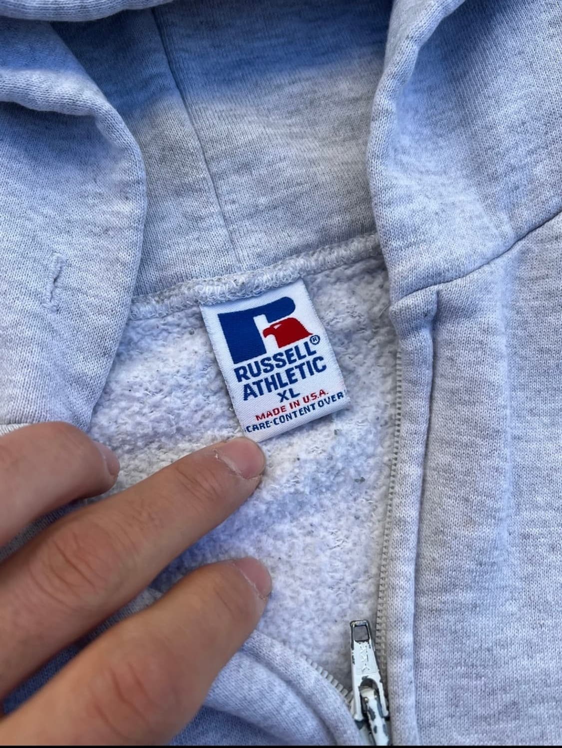 러셀 후드집업 xl 상품이미지4