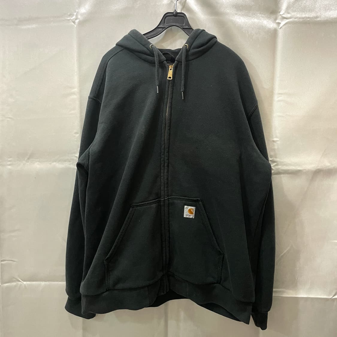 칼하트 그레이 써멀 후드 집업 상품이미지2