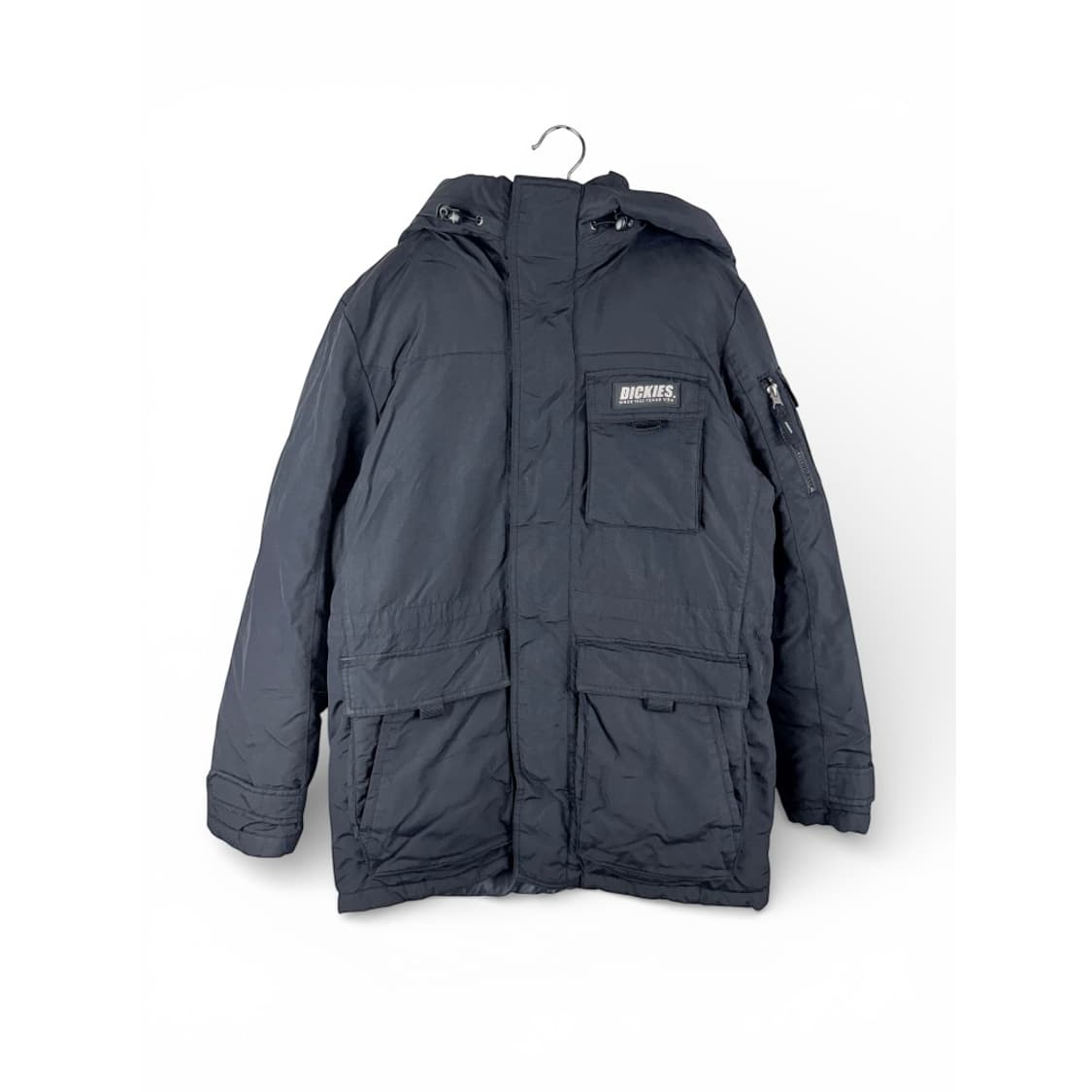 (M) 디키즈 올드스쿨 사파리 솜 패딩 블랙 상품이미지1