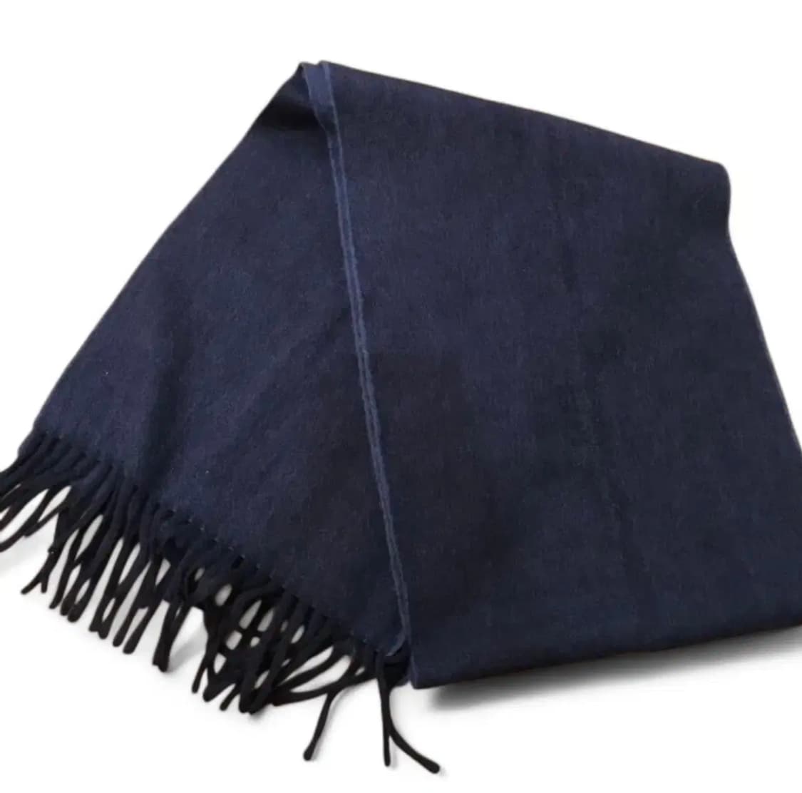 드레익스 앙고라 울 머플러 네이비 미품 상품이미지3