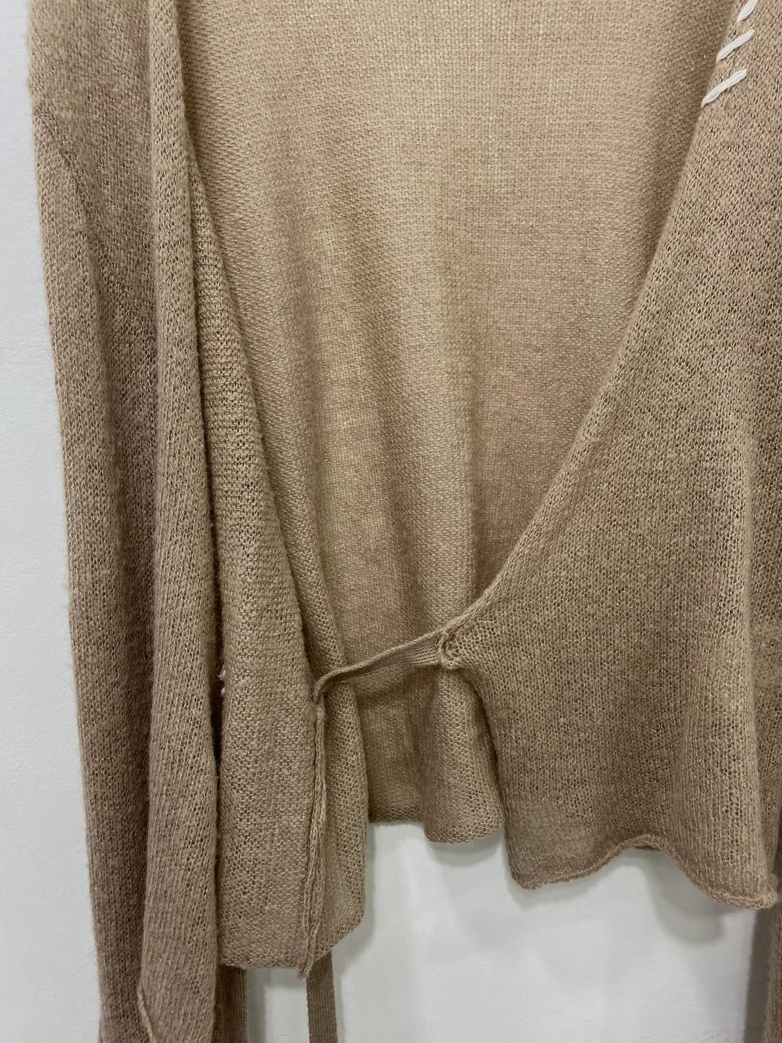 마뗑킴 랩 가디건 블랙 F 상품이미지5