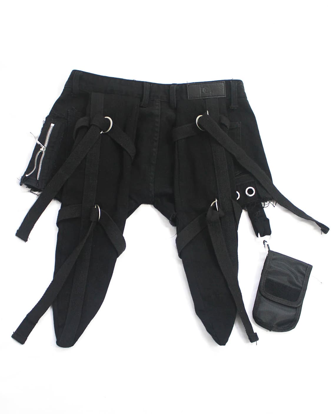 Tech B-Ear utility pocket black shorts 상품이미지2