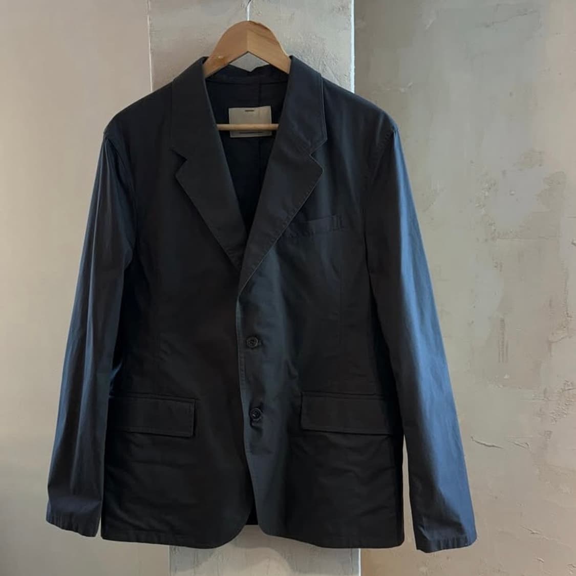 23fm 포터리 챠콜 코튼 블레이져 상품이미지2