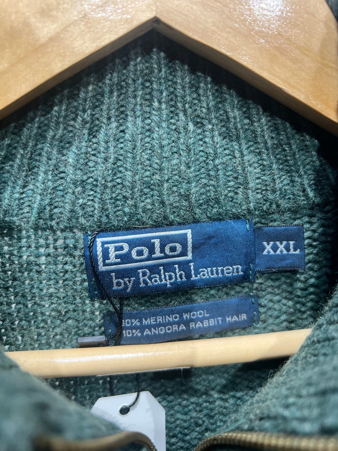 폴로 랄프로렌 반집업 니트 상품이미지3