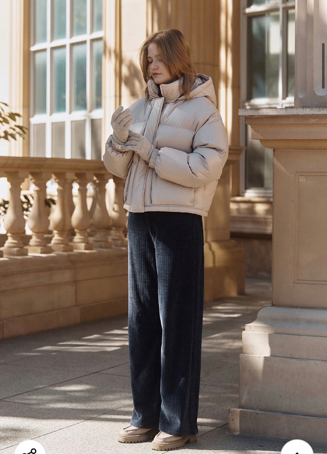 플랙 코듀로이팬츠 네이비 29 (새상품) 상품이미지1