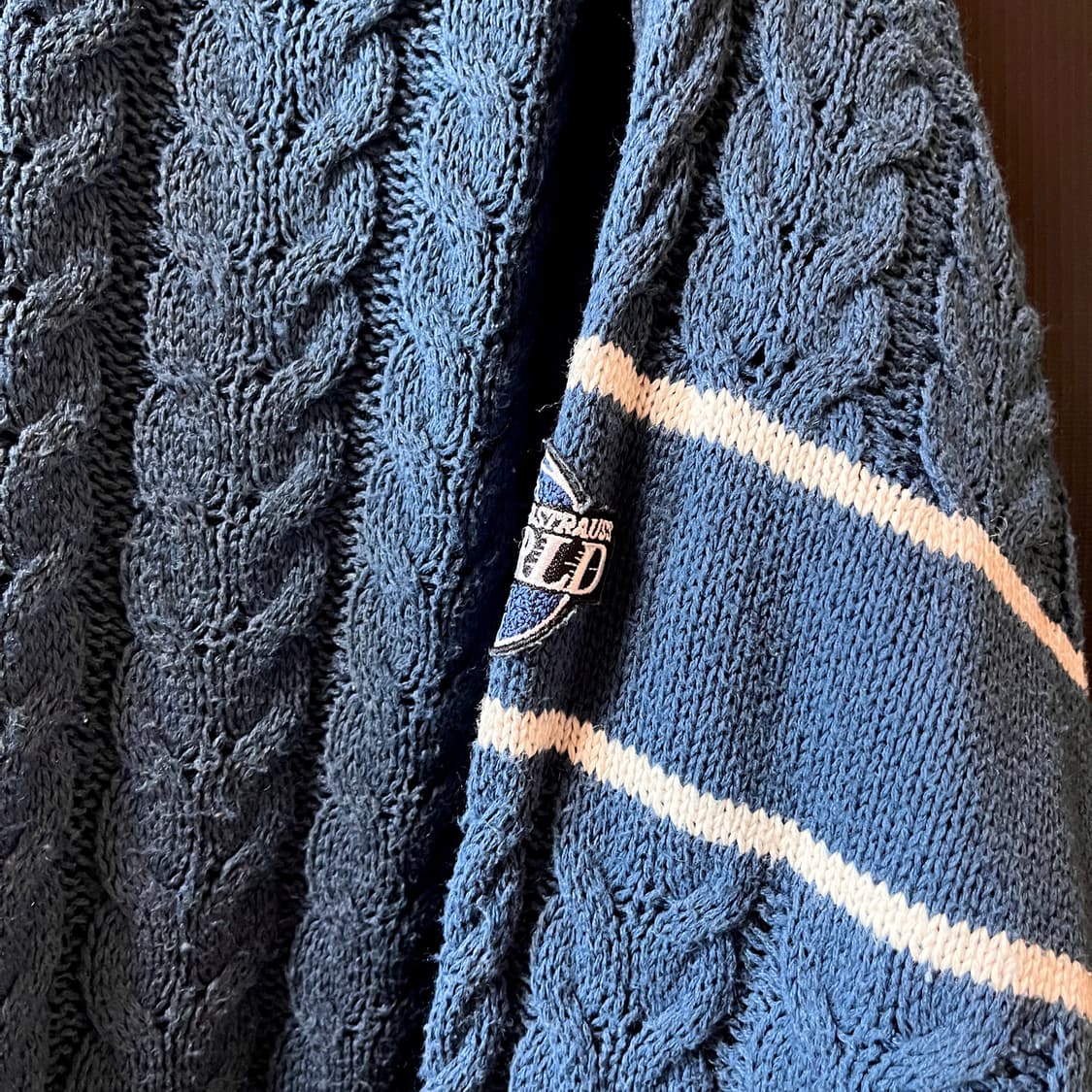  90s 리바이스 이태리메이드 코튼 니트  상품이미지4