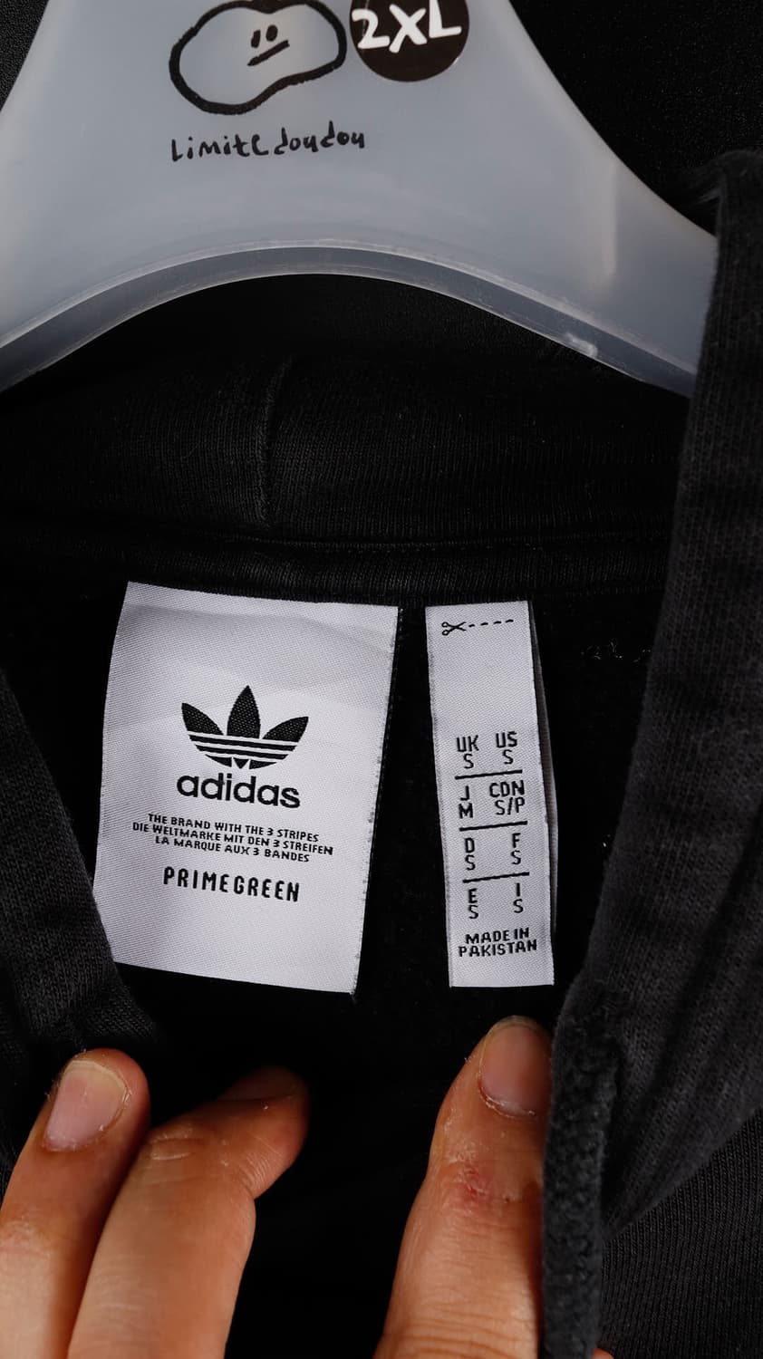 아디다스 오리지널 블랙 후드 상품이미지4