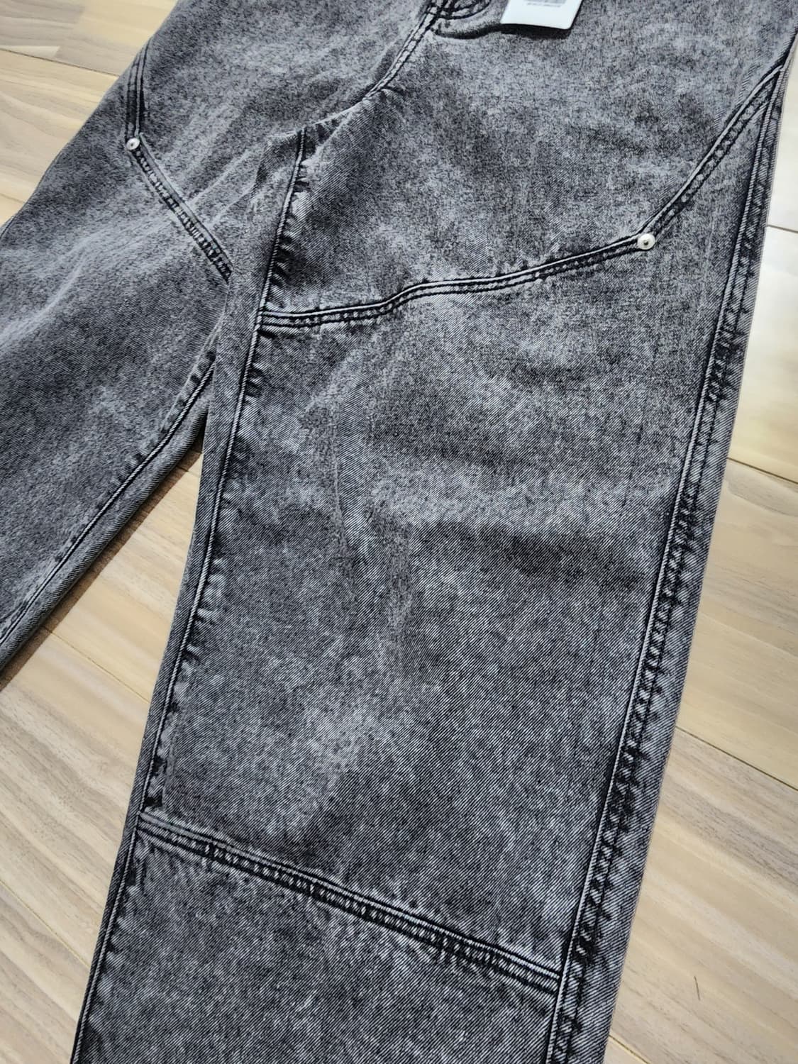 에잇세컨즈스톤워싱절개데님팬츠청바지 상품이미지7