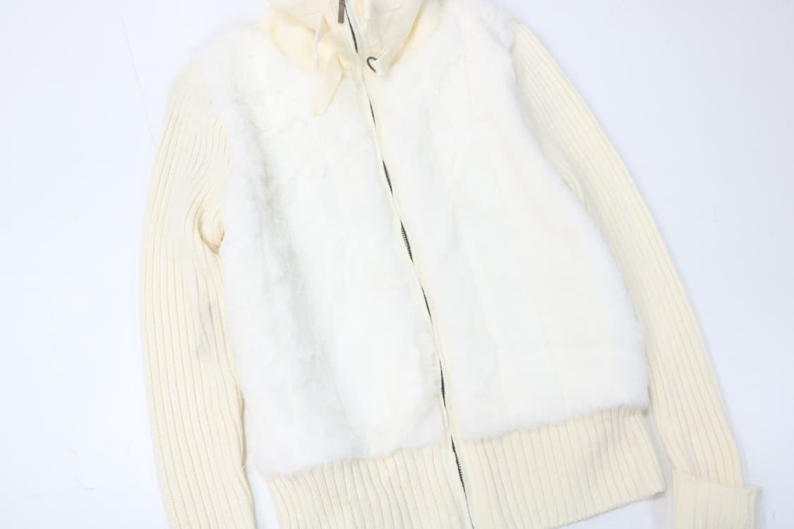 ARW  퍼 니트 자켓 상품이미지5