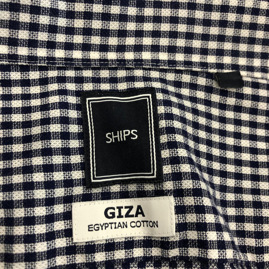 SHIPS 쉽스 JPN 이집트코튼 깅엄셔츠 95 상품이미지5
