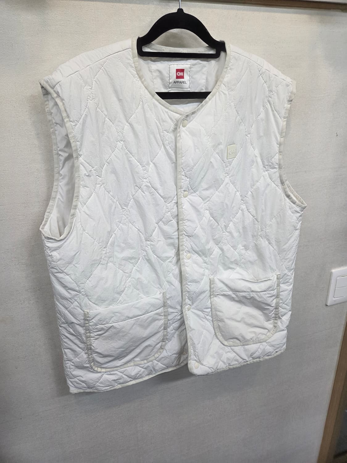 Cnn 퀄팅 조끼 xl 상품이미지5