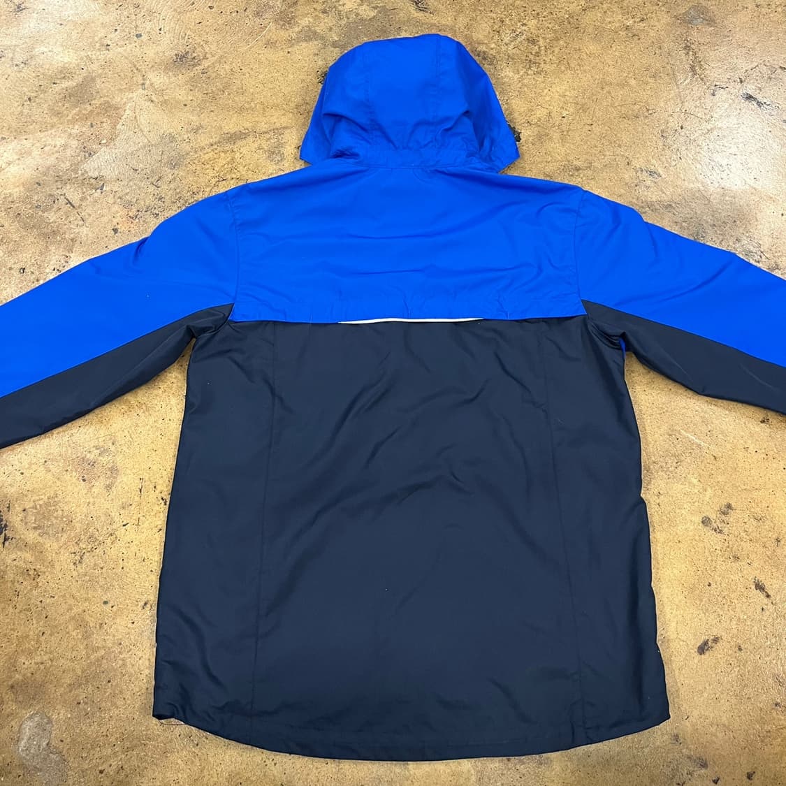 [정품/L] 나이키 블루 블랙 바람막이 후드집업 b17 상품이미지4