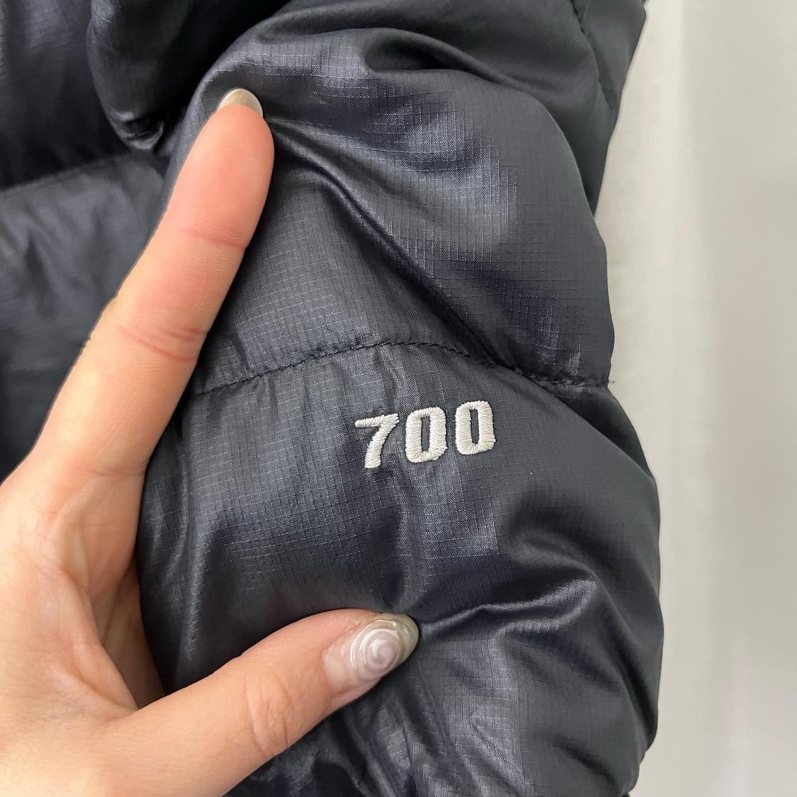 노스페이스 블랙 눕시 700 구스 다운 지켓 상품이미지6