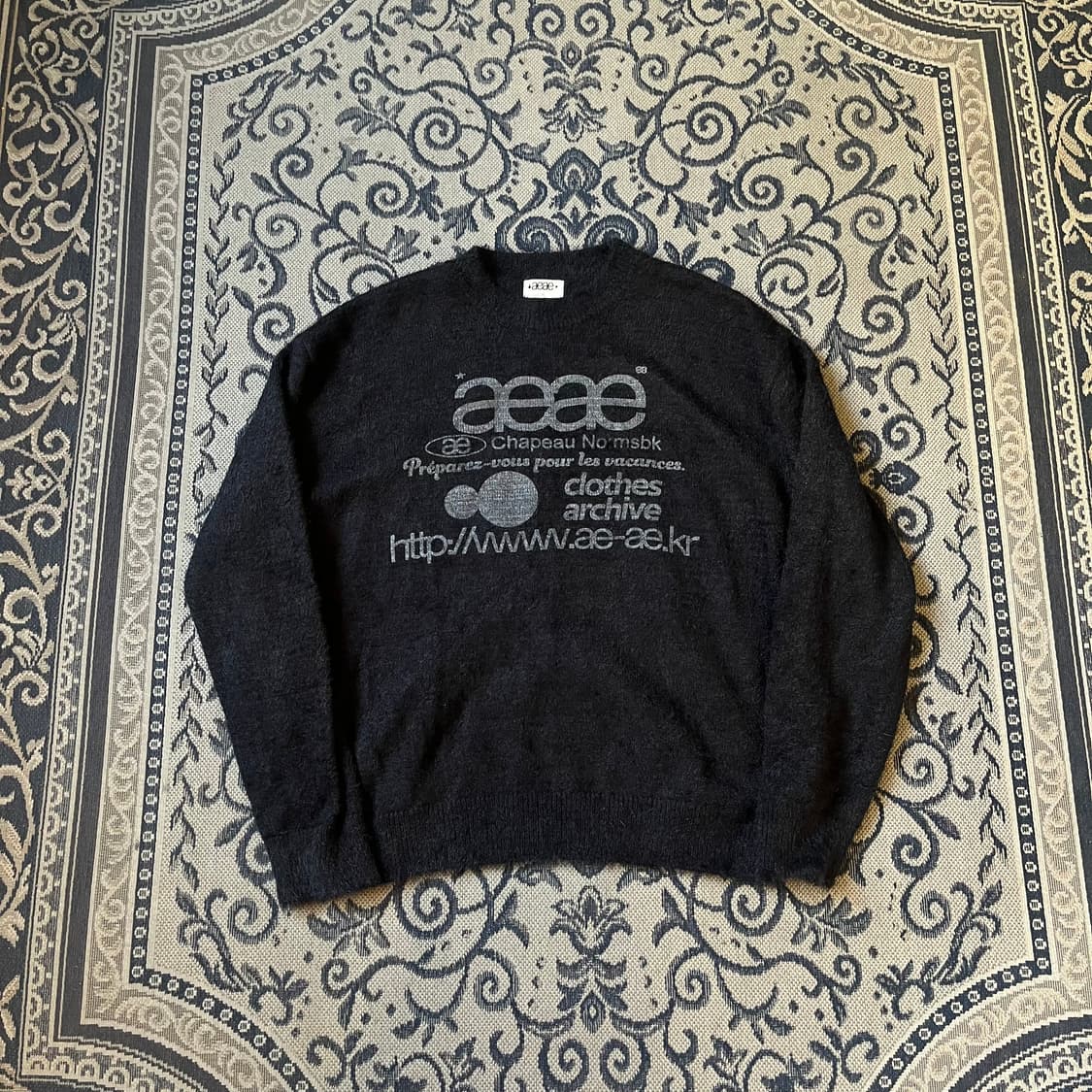 1 aeae 웹 로고 니트/W2309 상품이미지1