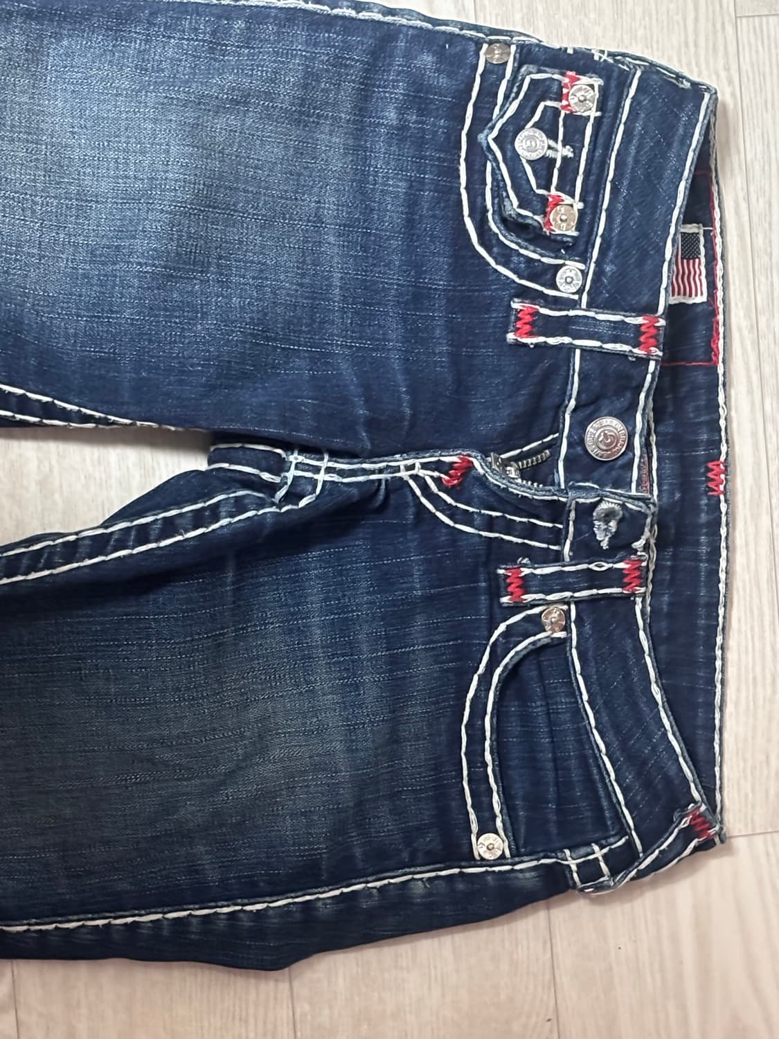 트루릴리젼 TureReligion 스티치 데님 부츠컷 상품이미지2