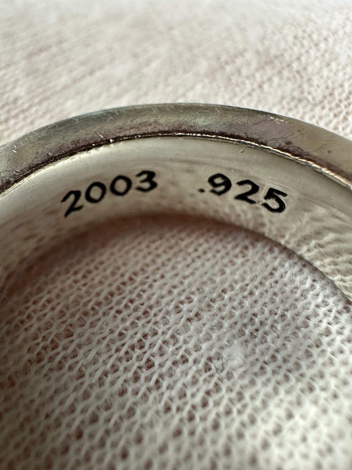 [US 7] 백화점판 정품 크롬하츠 포에버링 6mm 상품이미지8