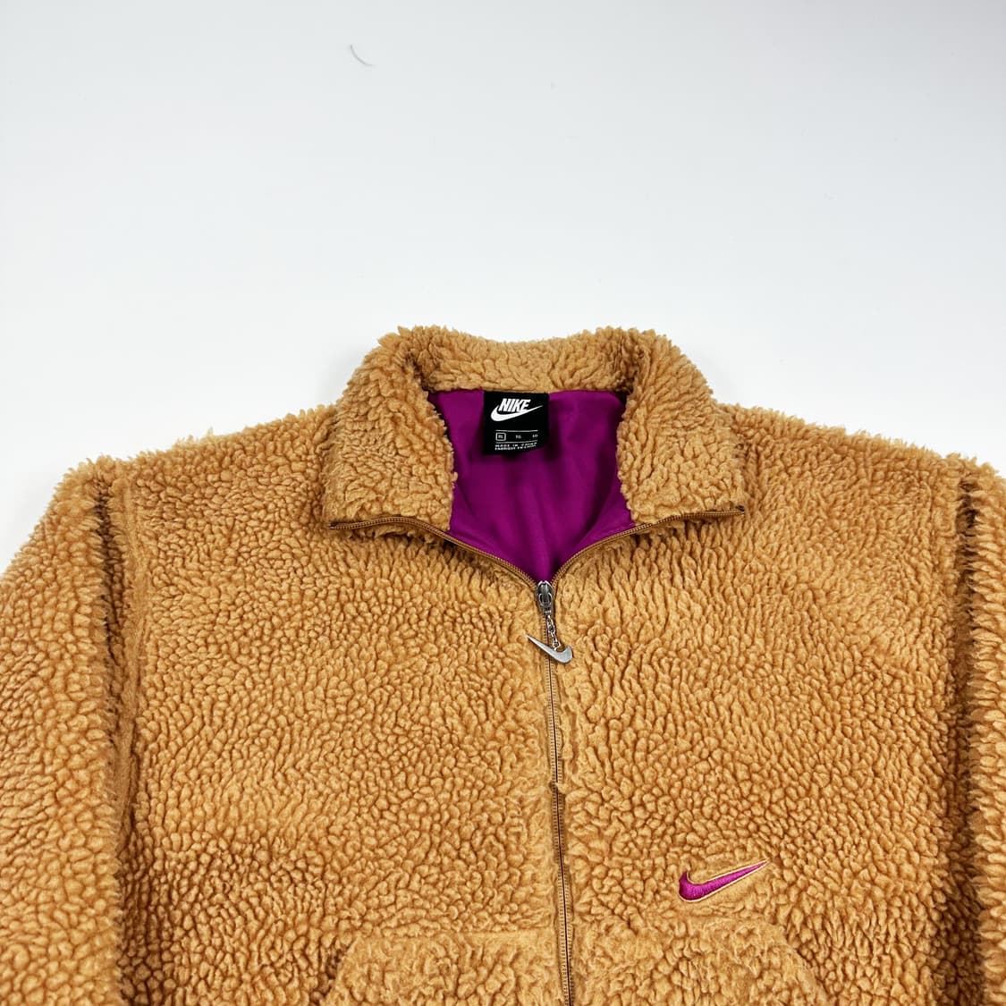 나이키 여성 빅스우시 양털 뽀글이 크롭 후리스 여성XL 상품이미지2