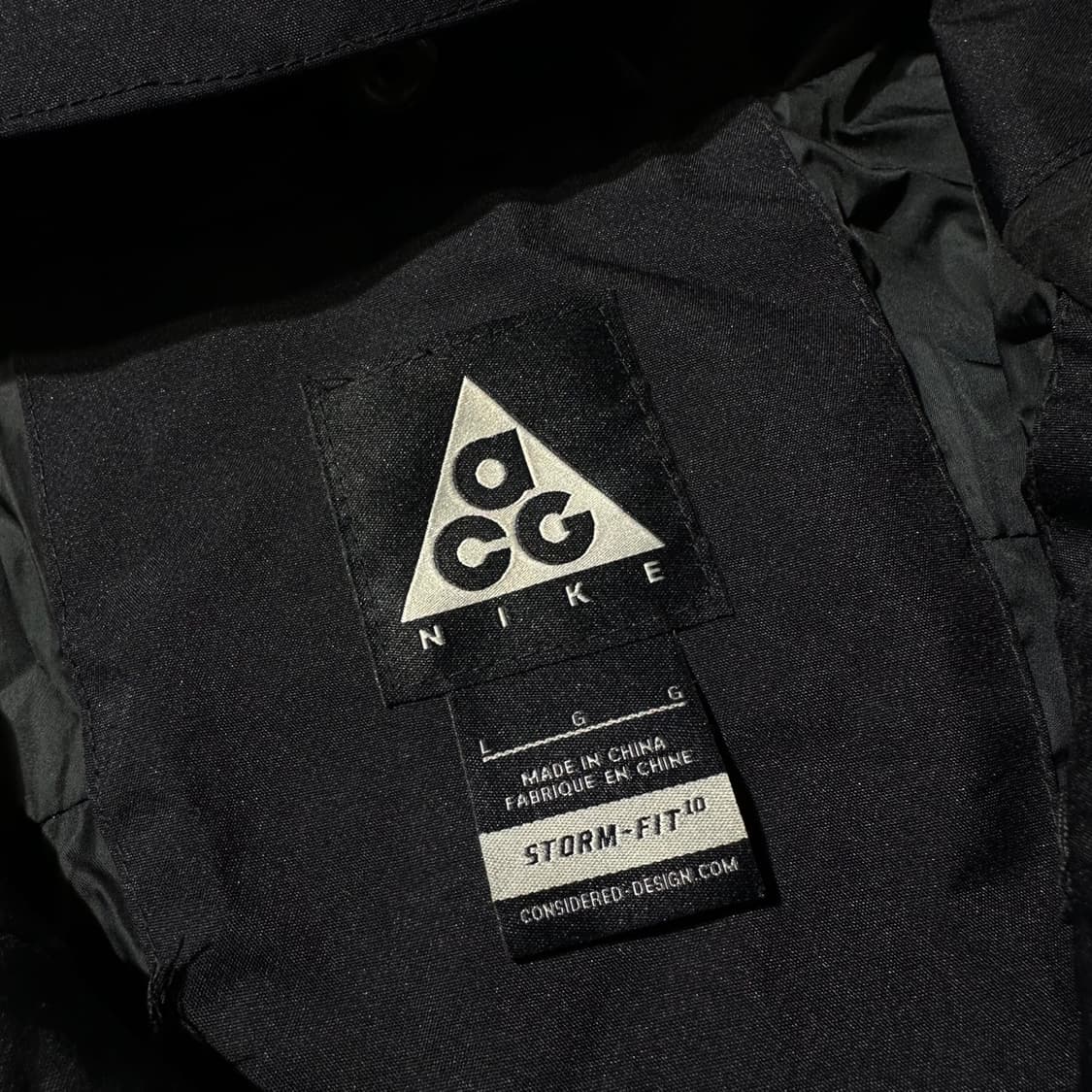 나이키 ACG 스톰핏 바람막이 자켓 블랙 상품이미지5