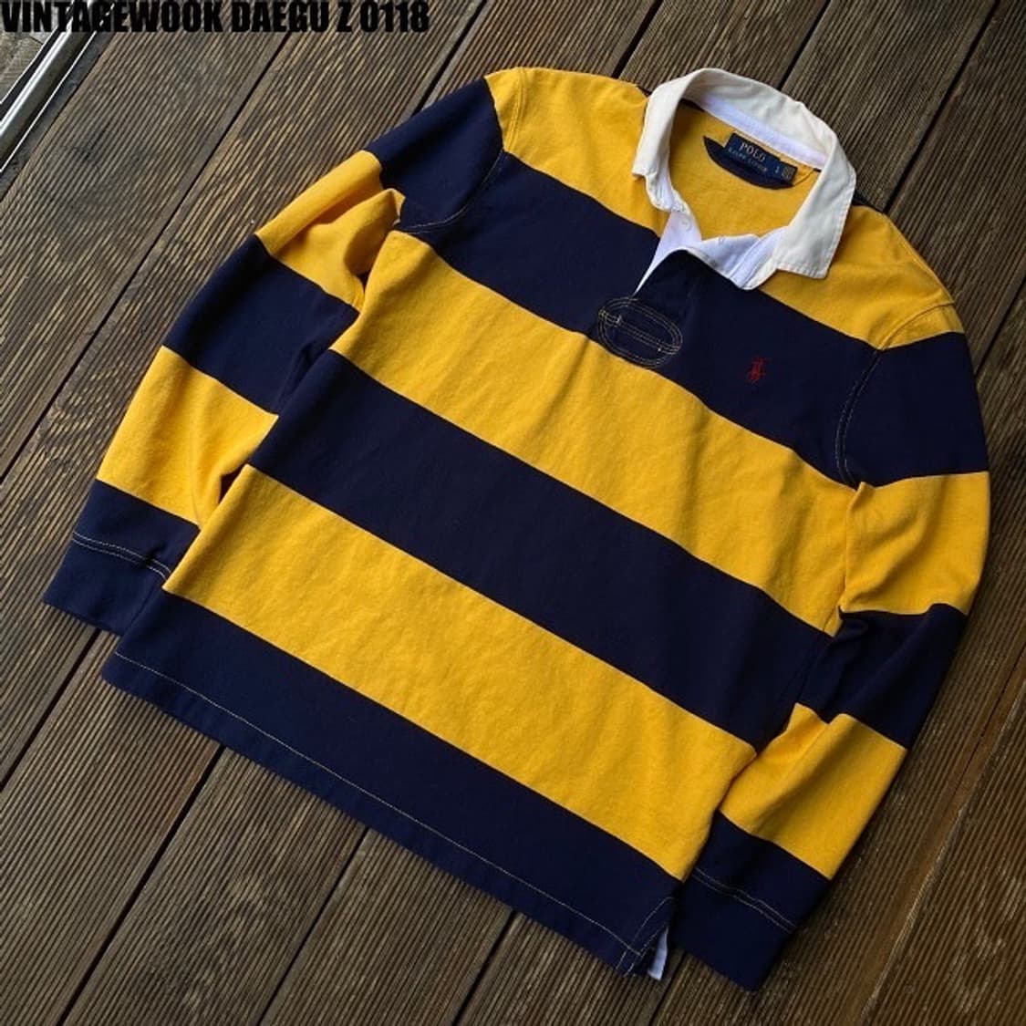 폴로 럭비티 폴로 꿀벌티 김하온티 L 상품이미지1