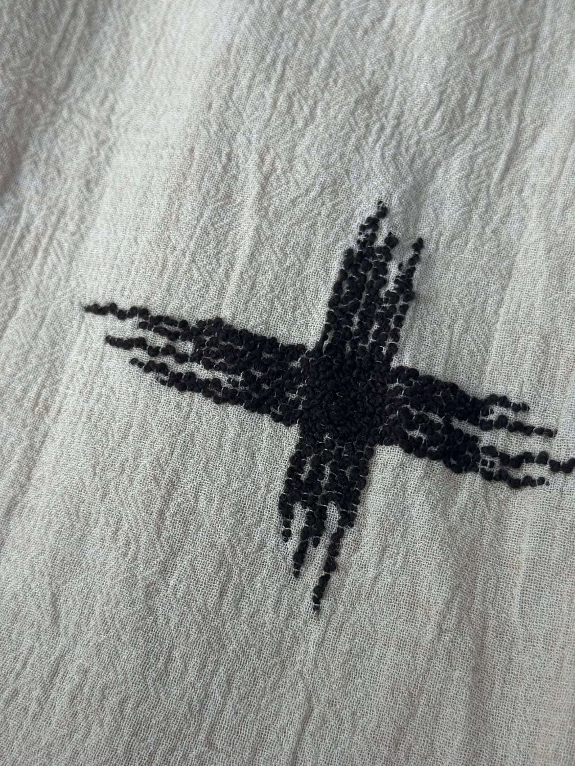 리넨 거즈 에스닉 롱스커트 피 상품이미지4