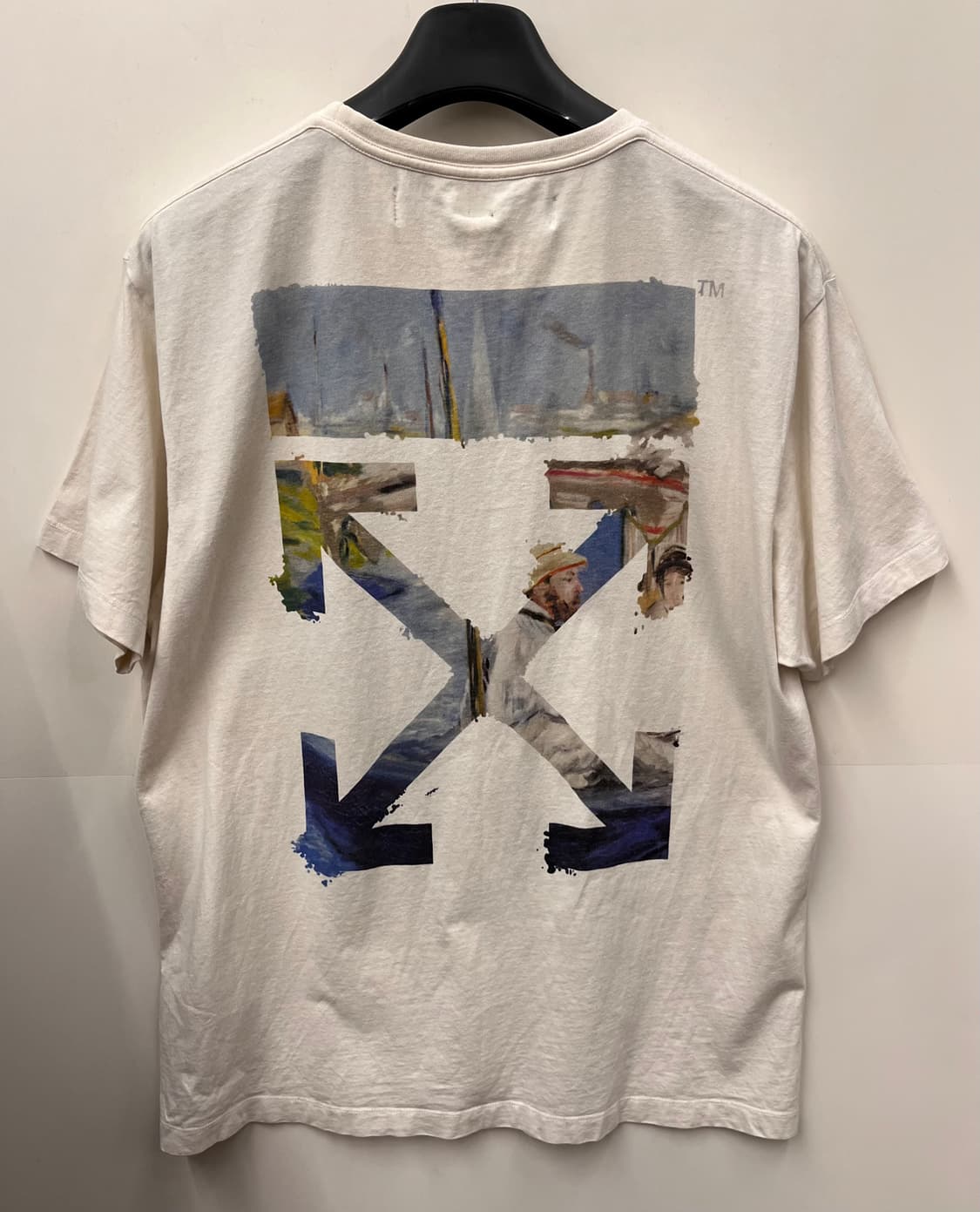 오프화이트 모네 애로우 반팔 티셔츠 S 상품이미지3