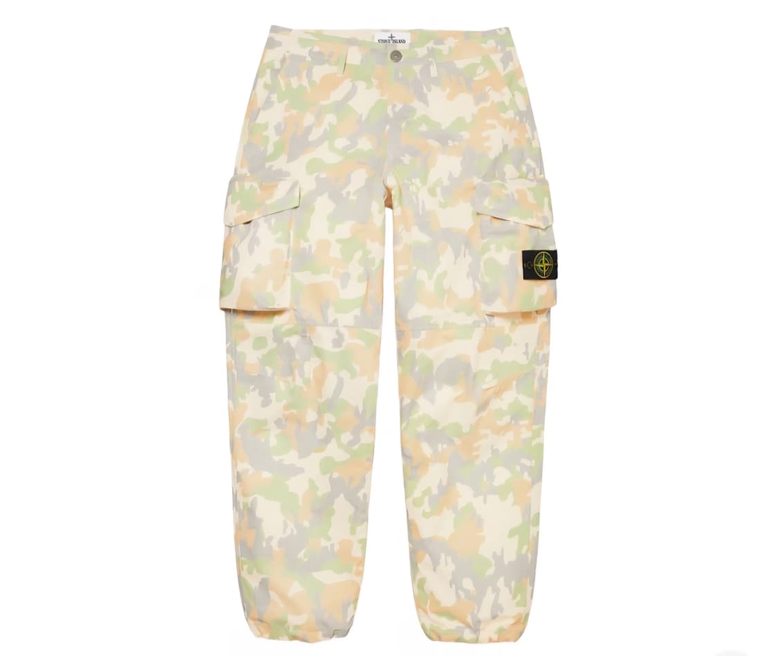 슈프림 x 스톤 아일랜드 리액티브 아이스 카모 립스탑 카고 팬츠 상품이미지8
