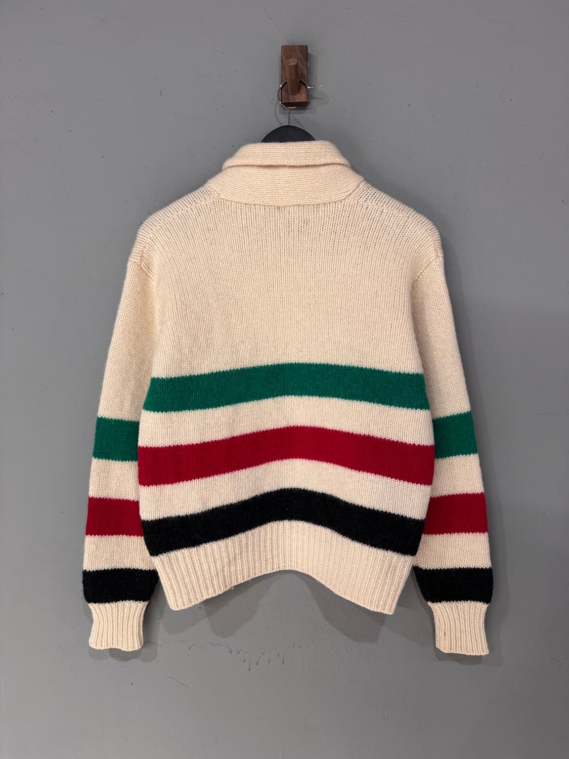 90s 폴로랄프로렌 허드슨베이 숄카라 니트 상품이미지3