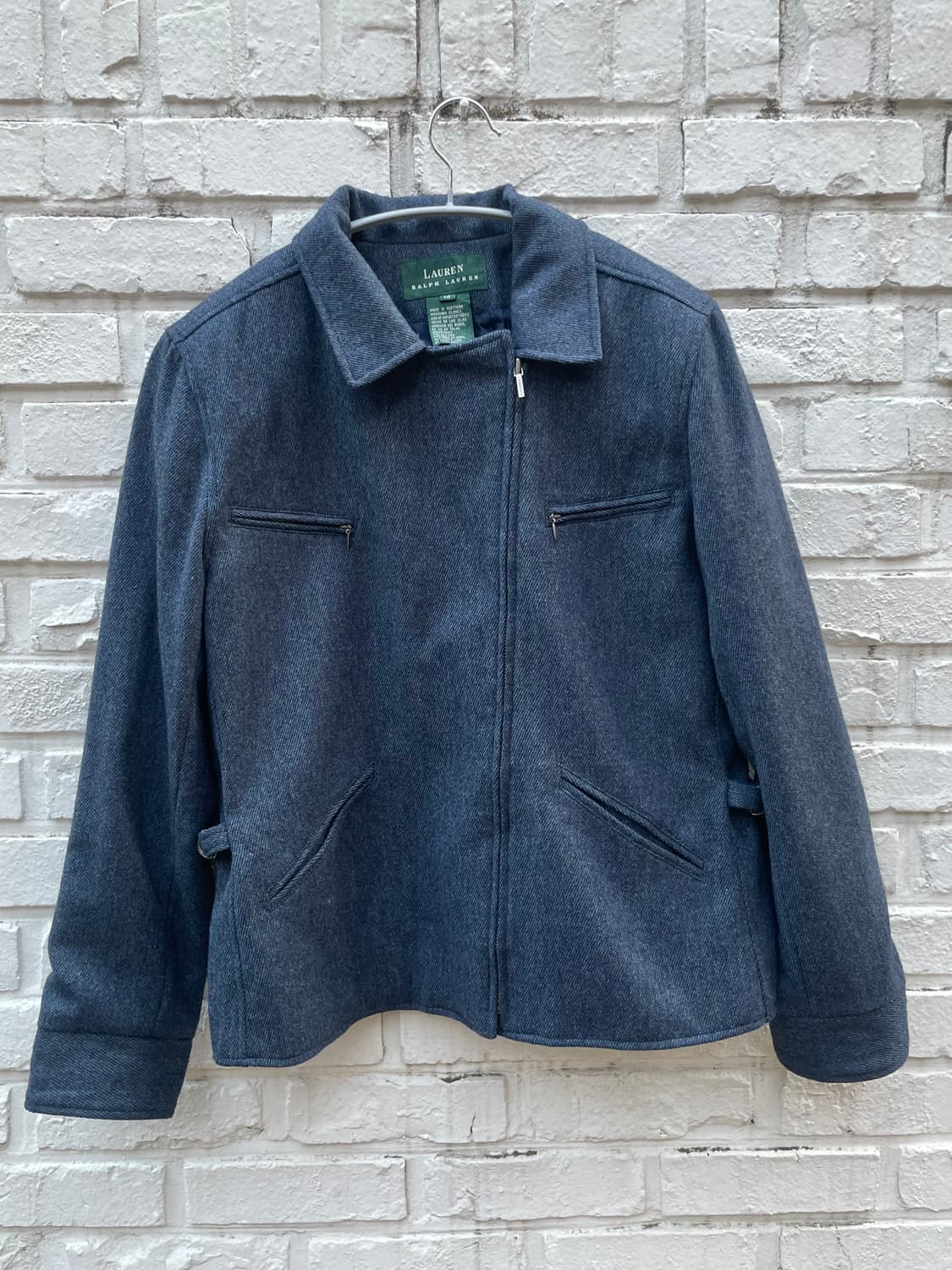 90's Ralph Lauren Wool Zip-Front Jacket 상품이미지2