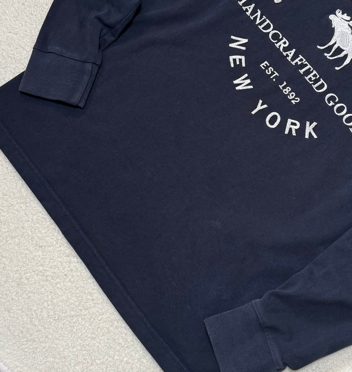 아베크롬비 네이비 롱슬리브 긴팔티 상품이미지5