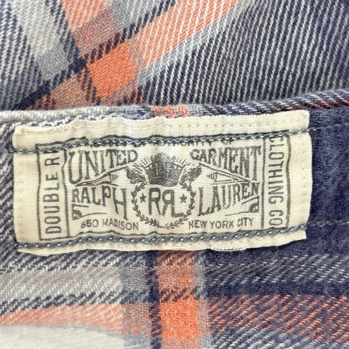 RRL 더블알엘 매트록 플래드 트윌 워크셔츠 상품이미지5