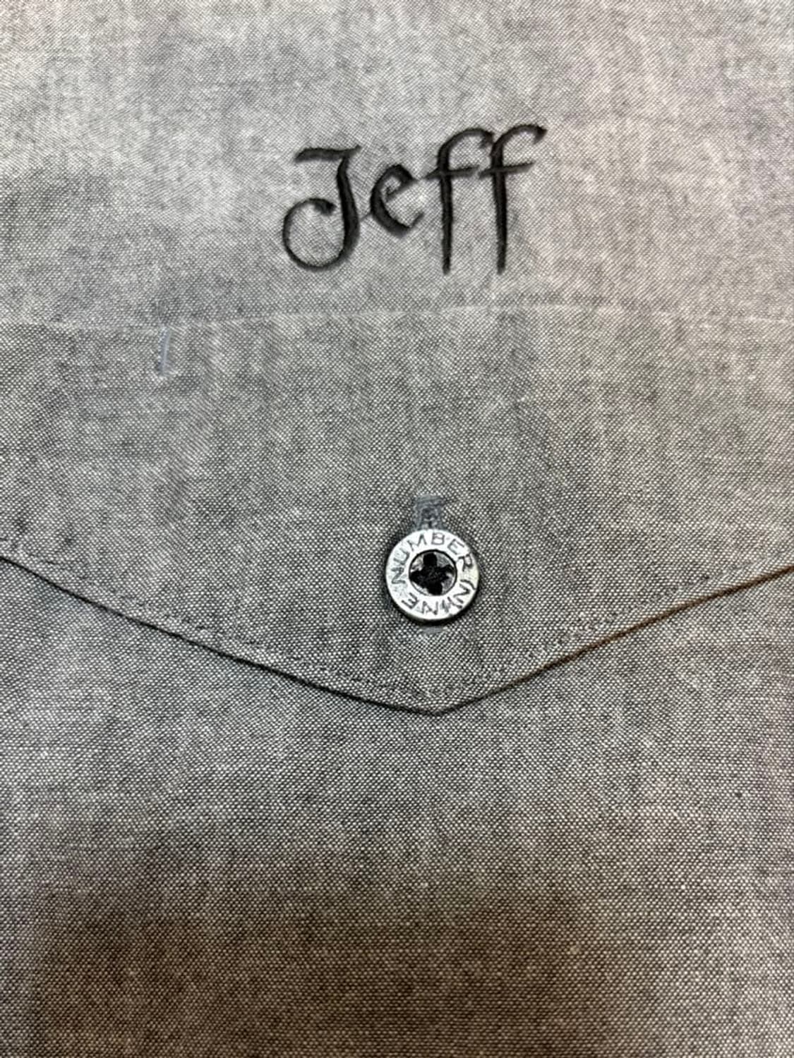 01SS 넘버나인 미스테리 화이트 보이 스컬 셔츠 상품이미지6