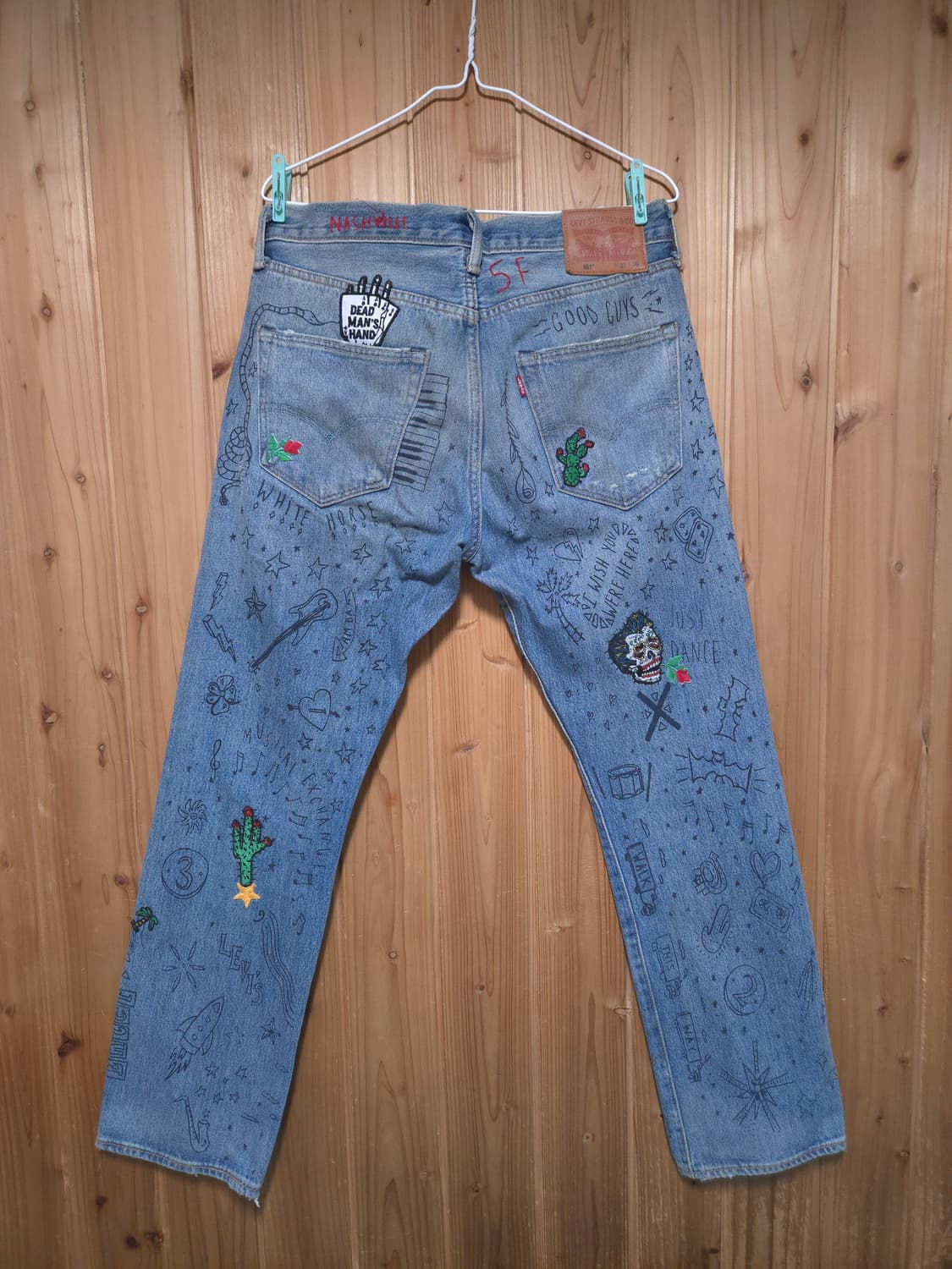 리바이스 <501 데이> 캡슐 컬렉션 한정판 32x30 유일매물 상품이미지2