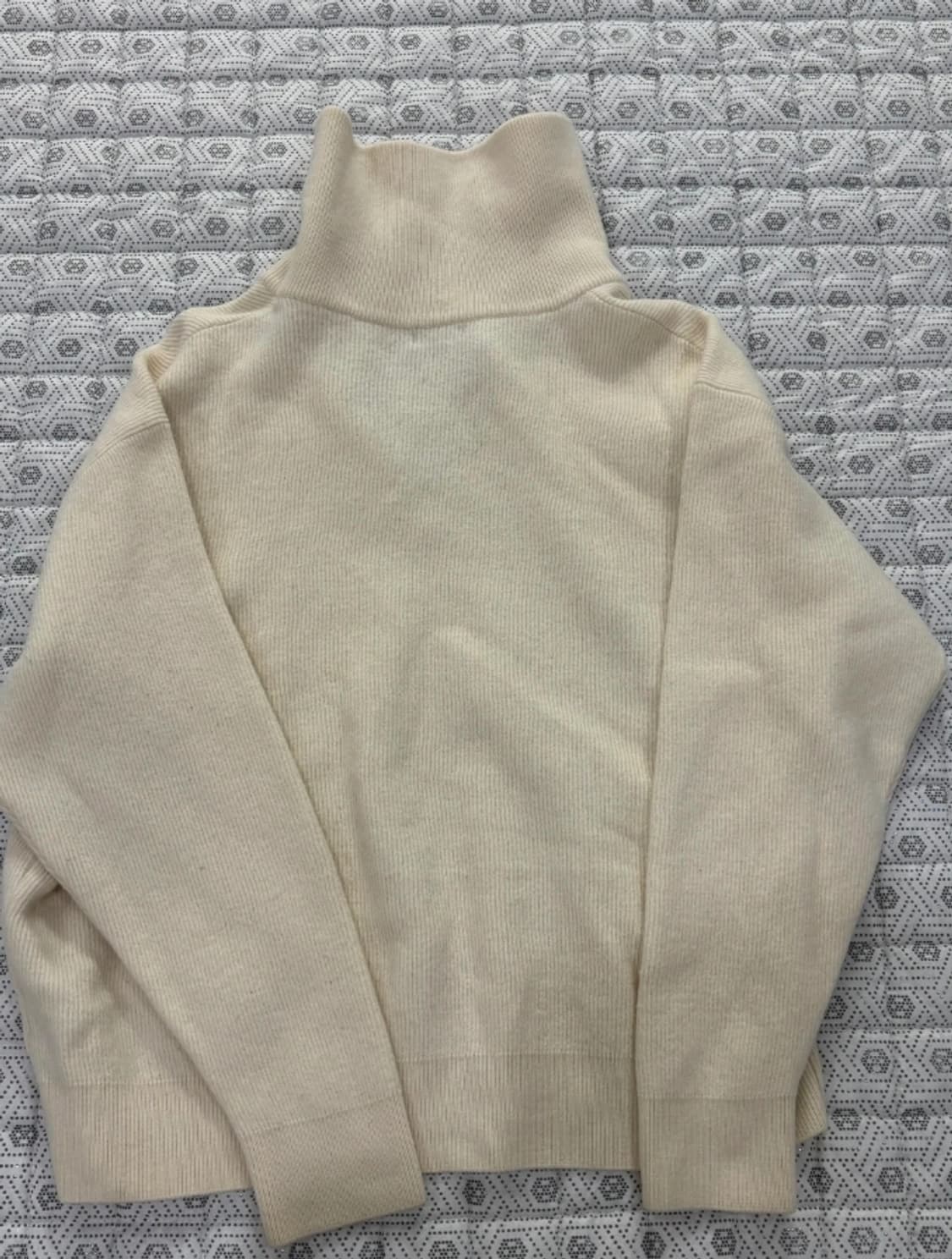 노스페이스 반집업 니트 아이보리 ~66 상품이미지4