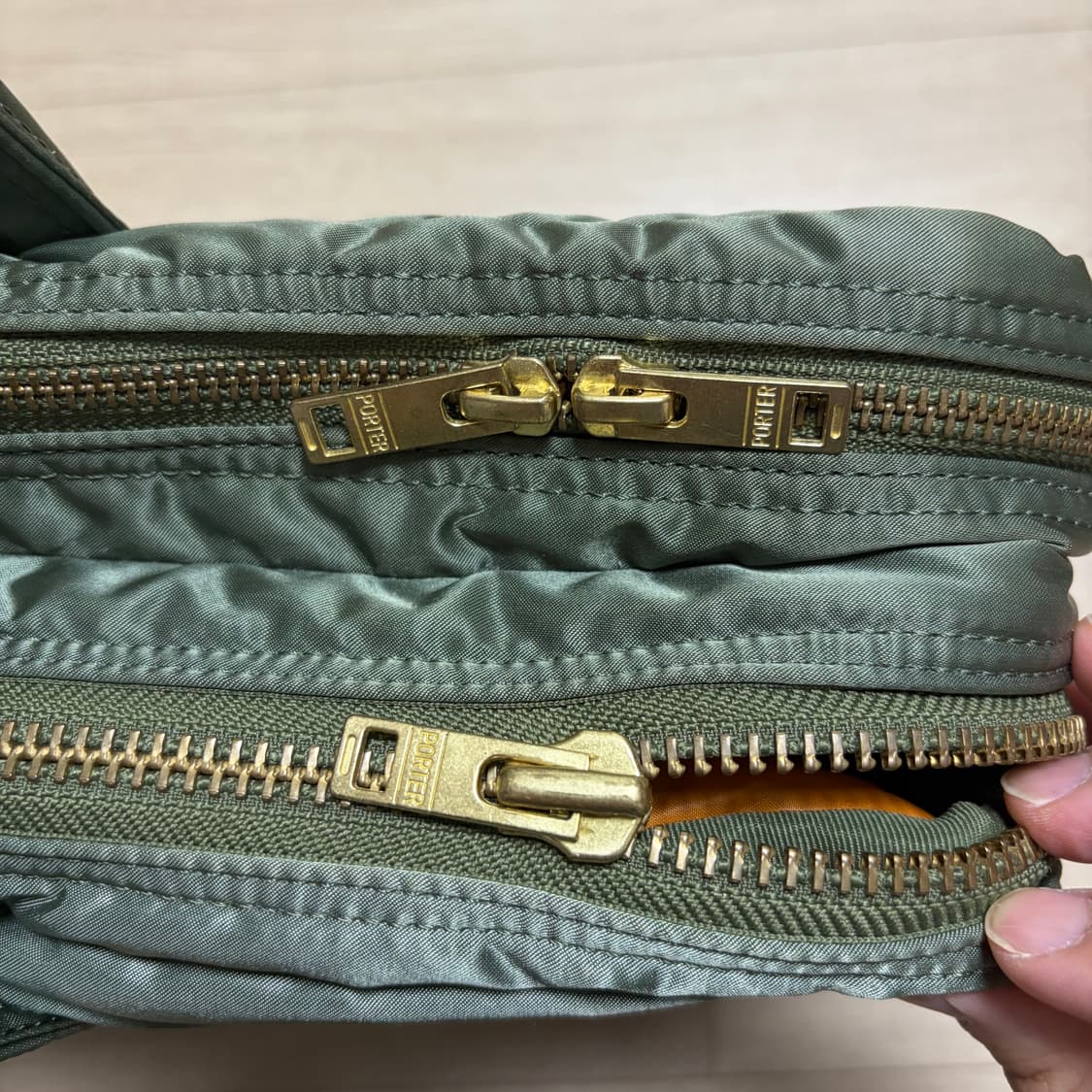 요시다포터 porter 2way 브리프케이스 노트북가방 세이지 그린 신형 상품이미지7