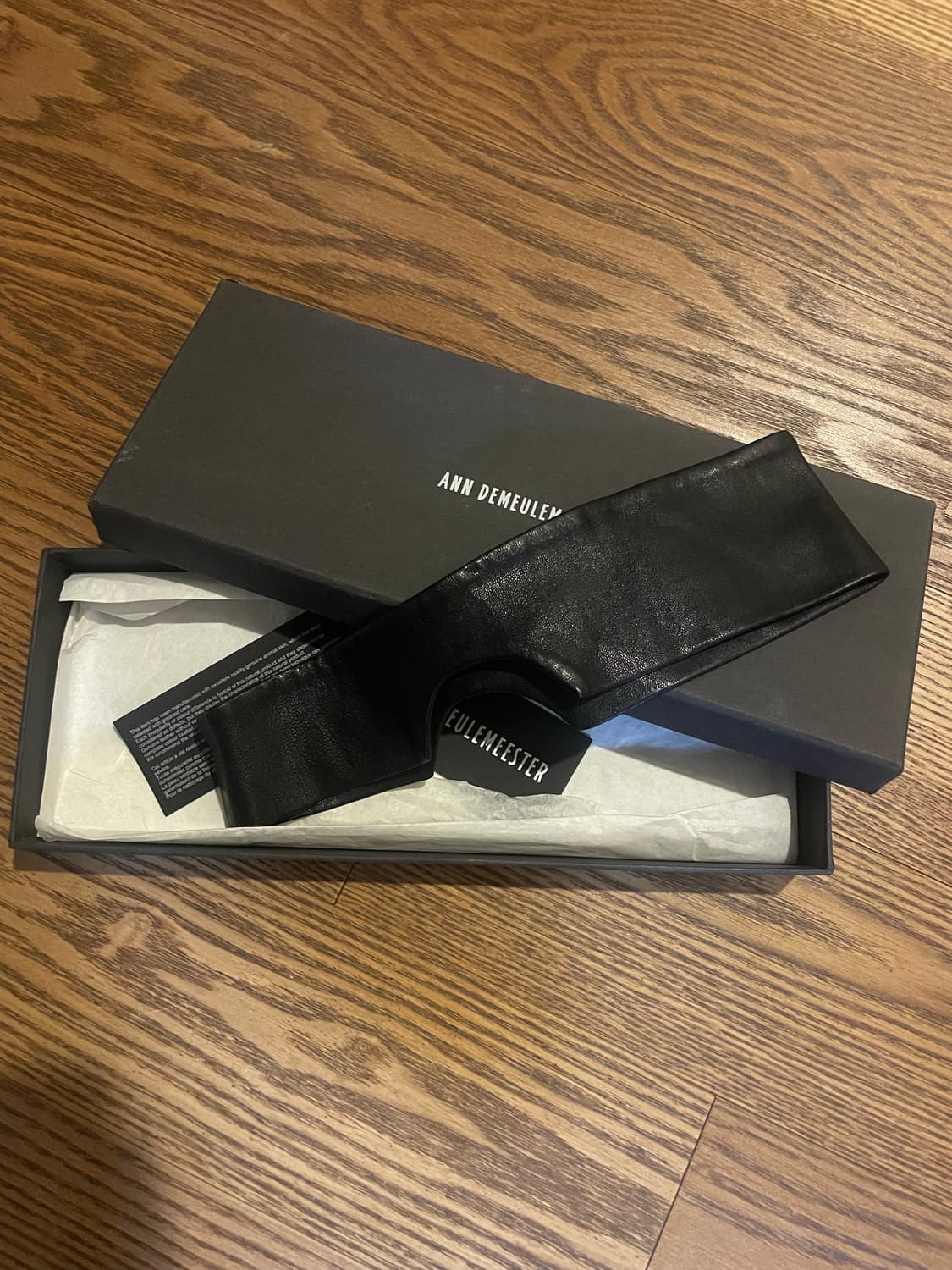 앤드뮐미스터 레더 헤어밴드 상품이미지2