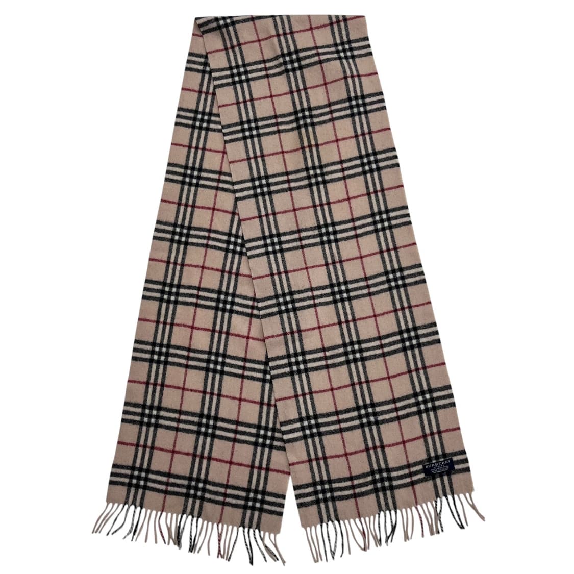 버버리 연베이지 노바체크 램스울 머플러 상품이미지3