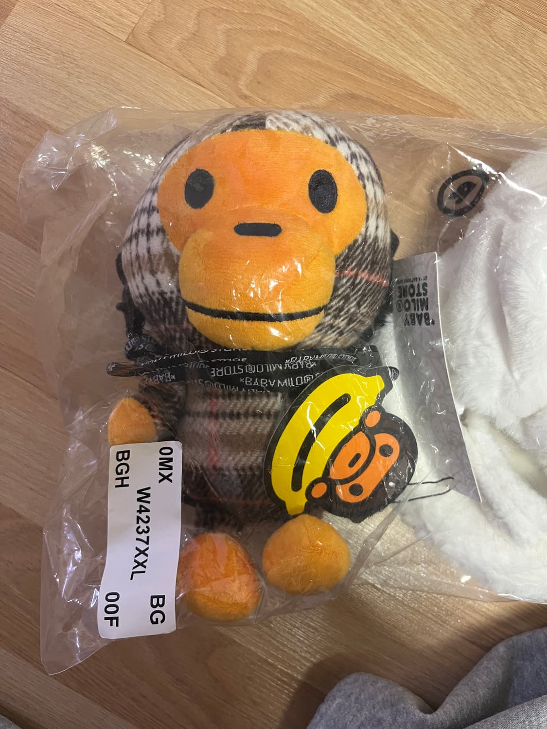 베이프 정품 베이프 베이비 마일로 체크 모바일 백 가방 상품이미지1