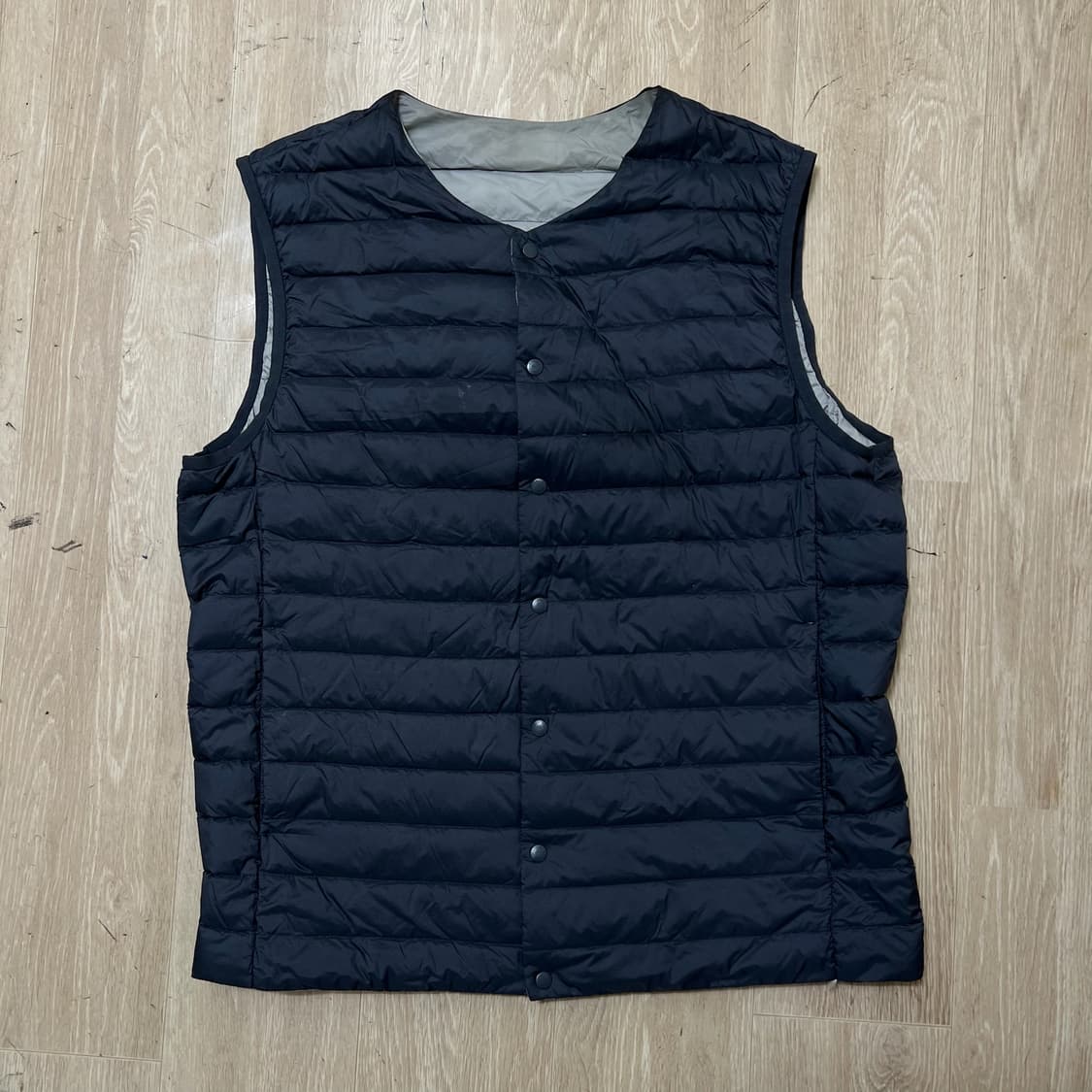 팬텀 남성 골프웨어 구스다운 경량 패딩조끼 XL/105  상품이미지1